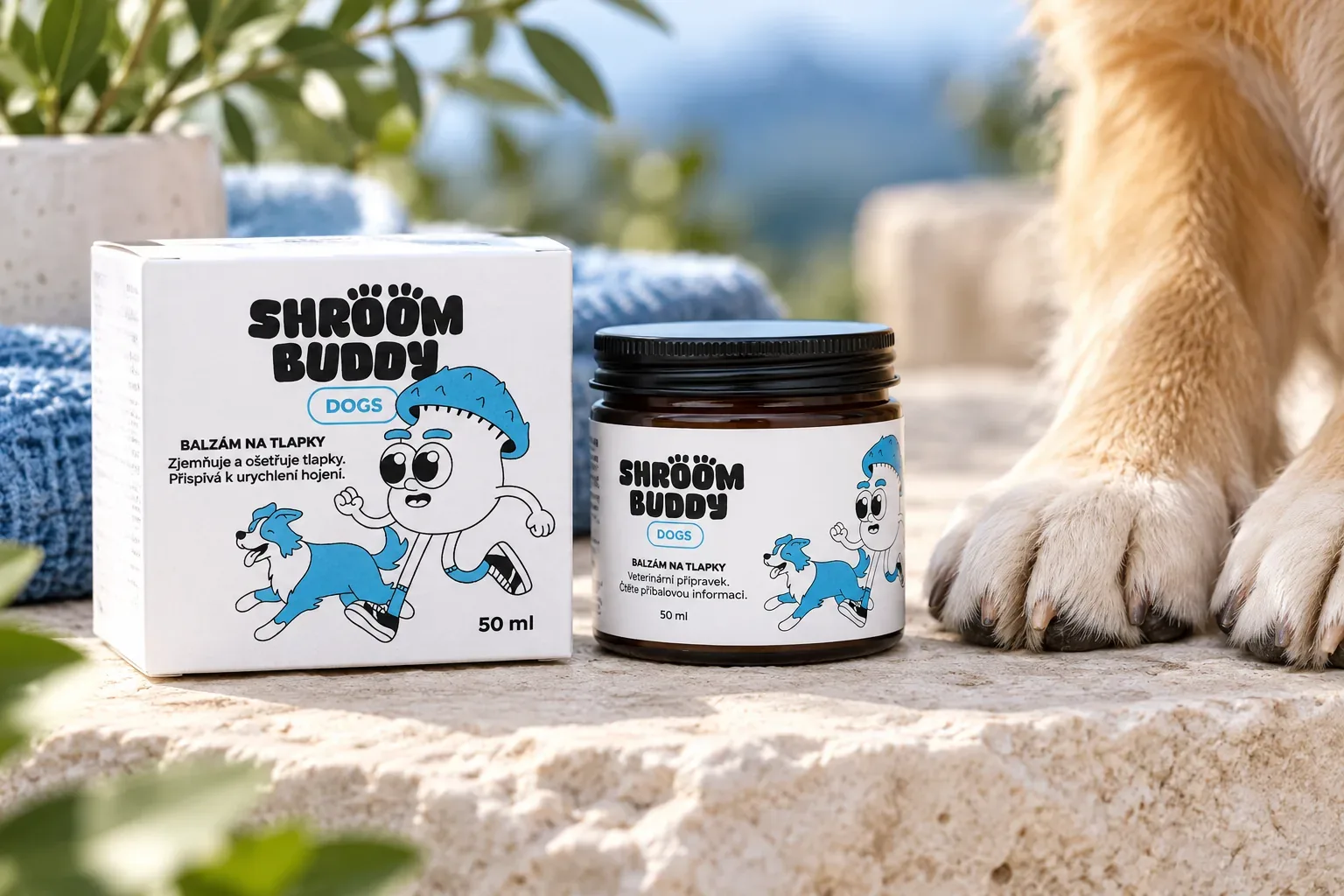 Balzam na labky DOGS 50 ml pri psích labkách