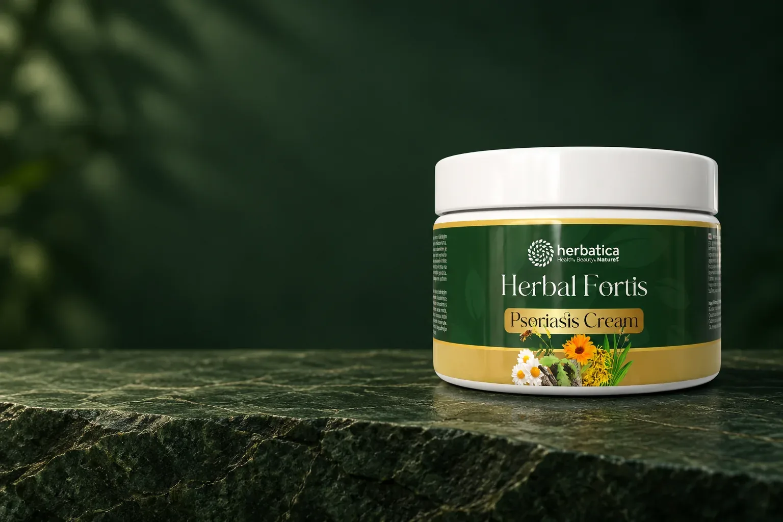 Herbal Fortis Psoriasis Cream Herbatica v uzavretom 200 ml balení