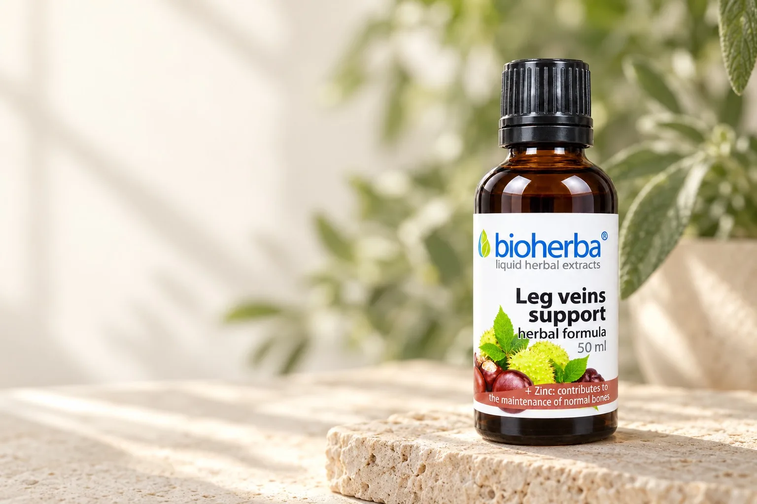 Bylinné kvapky Bioherba v botanickej scéne